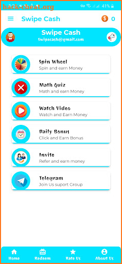 Swipe Cash Click And Earn Money screenshot