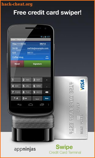 Swipe Credit Card Terminal screenshot