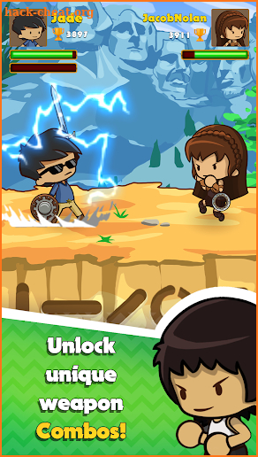 Swipe Fighter Heroes - Fun Multiplayer Fights screenshot