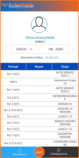 SwipeK12 Student ID Card screenshot