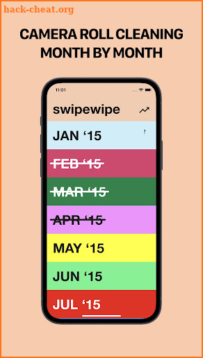 Swipewipe: A Photo Cleaner App screenshot