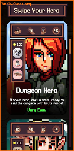 Swipey Dungeon: Card RPG screenshot