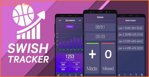 Swish - Basketball Shot Tracker screenshot