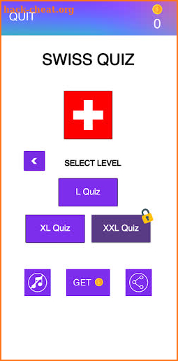 Swiss Quiz screenshot