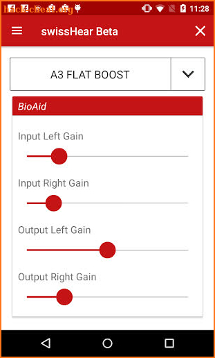 swissHear II screenshot