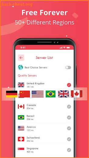 Switch VPN - Free Unlimited VPN Proxy screenshot