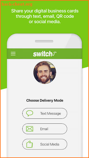 Switchit Digital Business Card screenshot