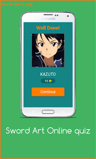 Sword Art Online quiz screenshot