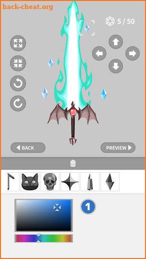 Sword maker： Avatar maker screenshot