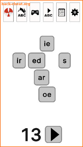 SWR SpellWriteRead Phonograms screenshot