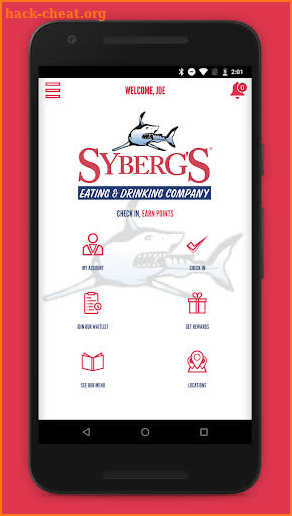 Syberg's Loyalty Program screenshot