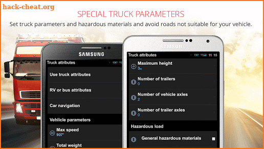 Sygic Truck GPS Navigation screenshot