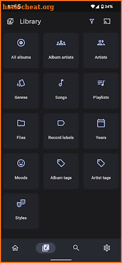 Symfonium: Music player & cast screenshot