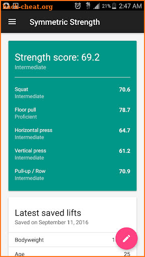 Symmetric Strength screenshot