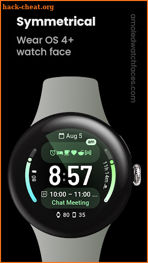 Symmetrical Watch Face screenshot