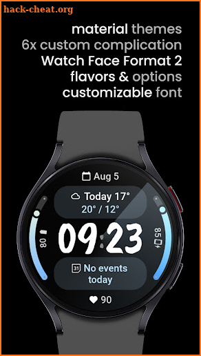 Symmetrical Watch Face screenshot