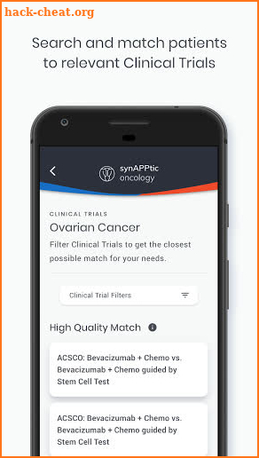 SynApptic Oncology screenshot