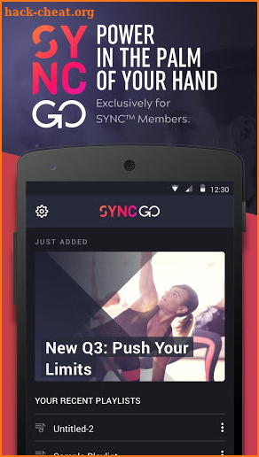 SYNC GO screenshot