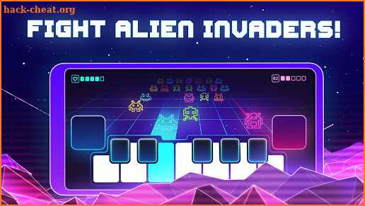 Synth Invaders screenshot