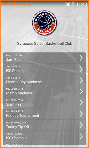 Syracuse Select screenshot