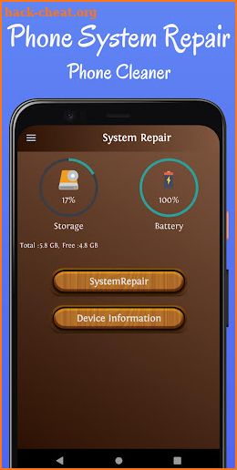 System Repair & Phone Info screenshot