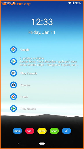 T Launcher screenshot