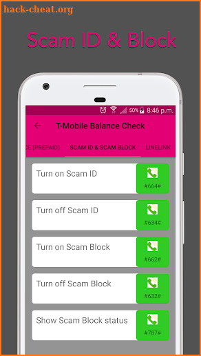 T-Mobile Balance Check App screenshot