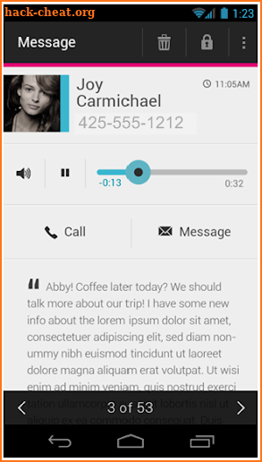 T-Mobile Visual Voicemail screenshot