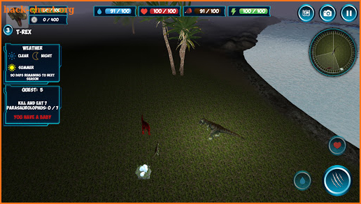 T-Rex Simulator screenshot