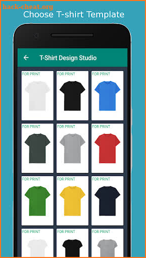 T-Shirt Design Studio screenshot