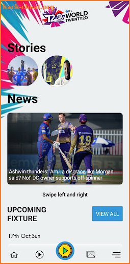 T20 World Cup 2021 Live Scores screenshot