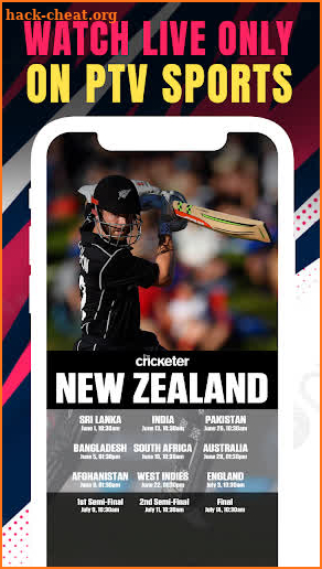 T20 World Cup Live Stream Guide screenshot