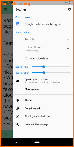 T2S: Text to Voice/Read Aloud screenshot