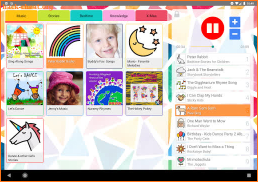 Tabby 2 - Audio Player for Kids screenshot