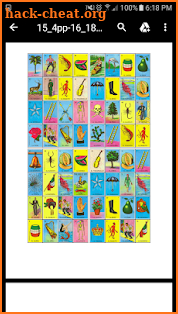 Tablas de Lotería MX screenshot