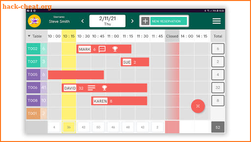 Table Planner | Restaurant Seating Reservations DD screenshot