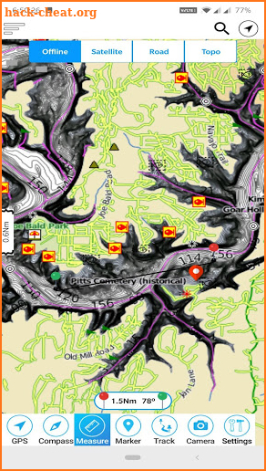 Table Rock Lake Offline GPS Fishing Charts screenshot