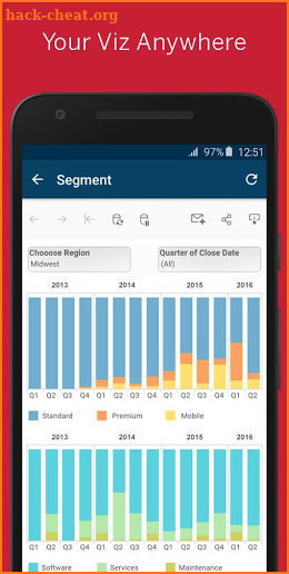 Tableau Mobile screenshot