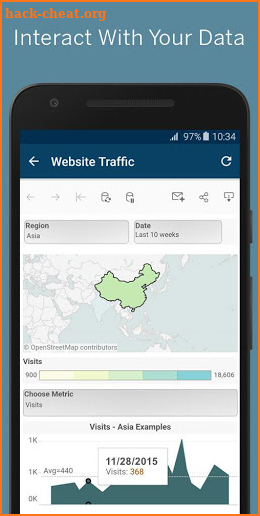 Tableau Mobile screenshot