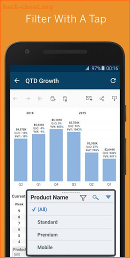 Tableau Mobile screenshot