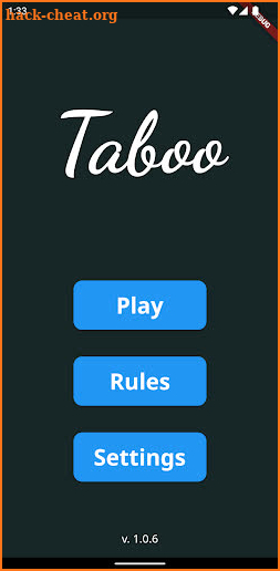 Taboo screenshot