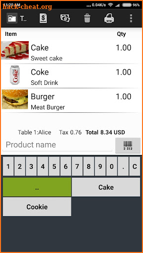 TabShop POS - Point of Sale screenshot