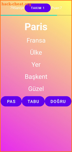 Tabu Anlat Bakalım Lise screenshot