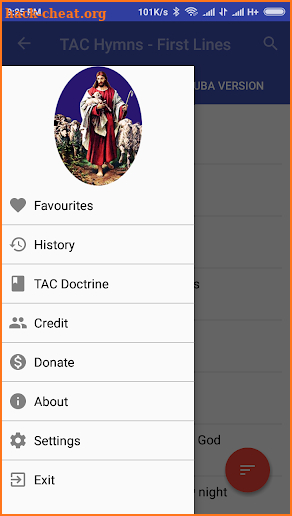 TAC Hymns screenshot