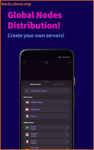 Tachyon VPN - Private Free Proxy screenshot