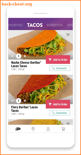 Taco Bell screenshot