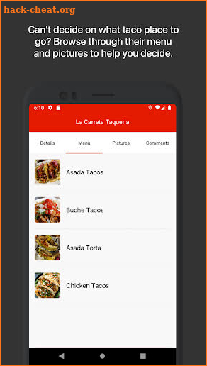 TacoMaps screenshot