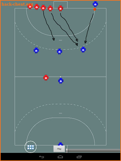 Tactic Board Indoor Hockey screenshot