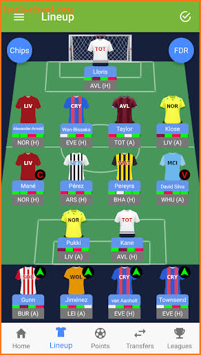 Tactical Fantasy - FPL Manage Team, Quiz, Chat screenshot