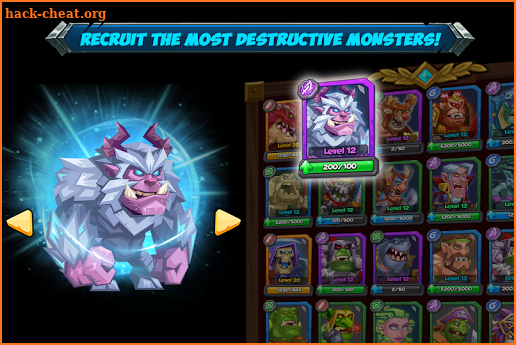 Tactical Monsters Rumble Arena -Tactics & Strategy screenshot